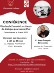 Conférence de Jean-François Berjonneau : Charles de Foucauld, un chemin de dialogue pour aujourd’hui