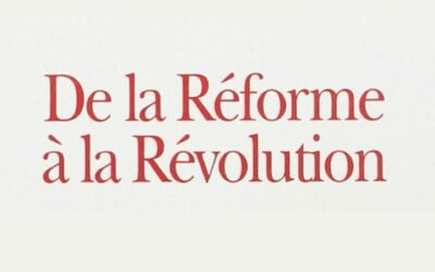 Histoire – « De la réforme à la révolution »