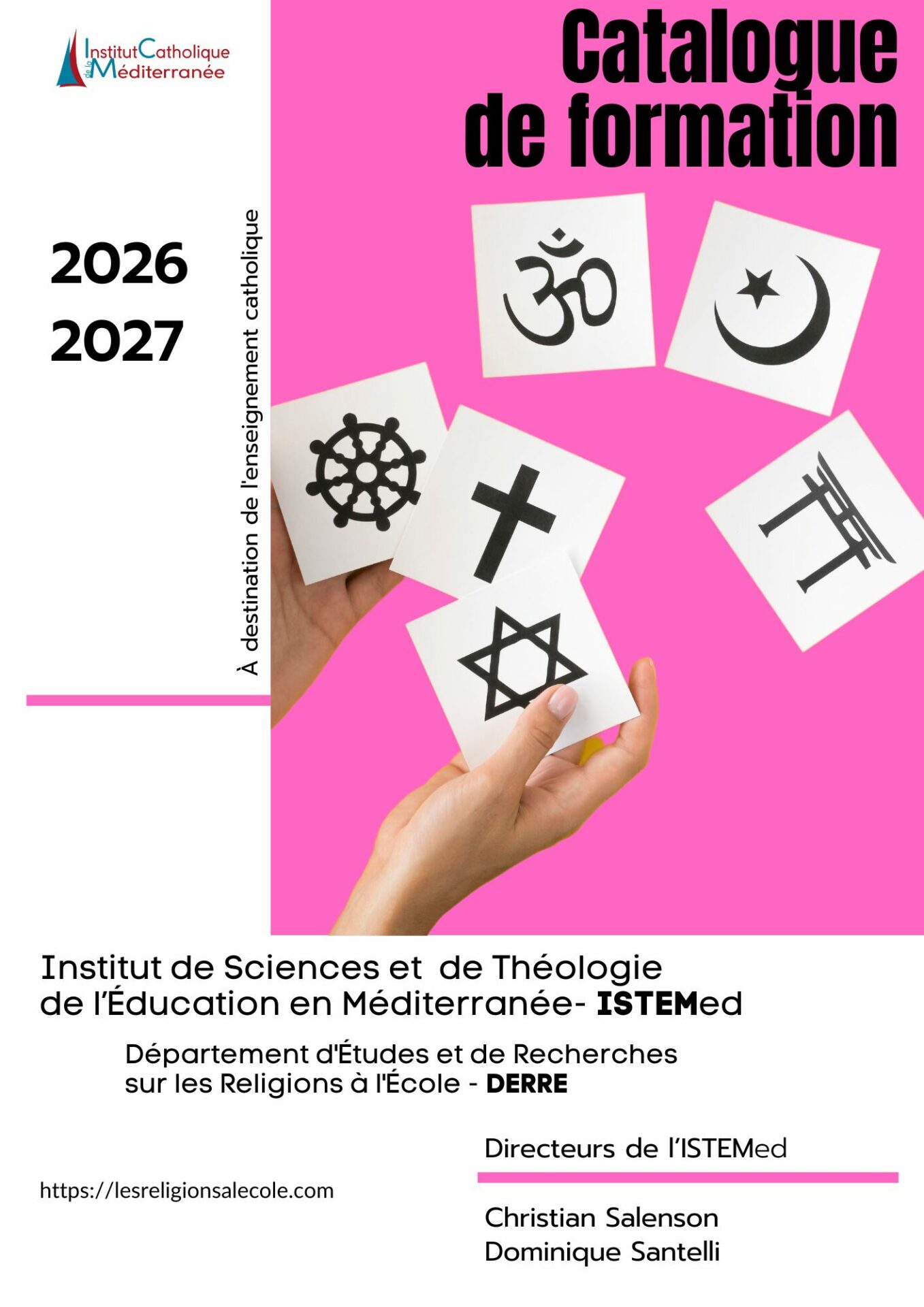 2026-2027 CATALOGUE FORMATIONS ISTEM - DERRE Différentes religions